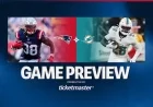Patriots Face Off Against Dolphins: Game Preview