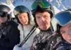 Ronan Keating Hits the Slopes with Kids Post-White Christmas in New York