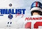 Eli Manning Named Finalist for 2026 Pro Football Hall of Fame