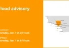 Los Angeles County Faces Flood Advisory Until Thursday Morning Amid Heavy Rain