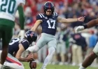 Lucas Carneiro Breaks Sugar Bowl Field Goal Record for Ole Miss Kicker