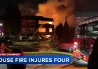 House Fire in Philadelphia’s Somerton Section Injures Four