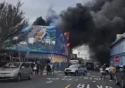 Massive Fire Engulfs Downtown Arcata