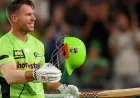 Warner’s Century Overshadowed as Hurricanes Dominate Thunder in Big Bash