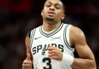 San Antonio Spurs Battle Portland Trail Blazers in Basketball Showdown