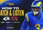 Stream Week 18: Watch and Listen Live