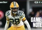 Trevon Diggs Thrives in Packers’ Secondary