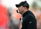 Bengals Coach Zac Taylor Reacts to Myles Garrett’s Record-Breaking Sack