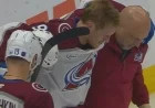 Colorado Avalanche’s Gabriel Landeskog Injured in Non-Contact Fall and Carried Off Ice