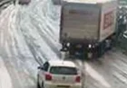 Ice and Snow Disrupt Major Welsh Route