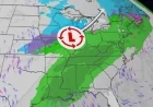 Severe Weather to Hit South; Midwest Faces Wind and Snow Late Week