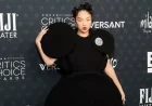 Audrey Nuna Skillfully Dodges Wardrobe Malfunction at Critics Choice Awards