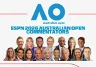 ESPN Unveils Talent Roster for 2026 Australian Open Broadcast