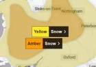 Met Office Upgrades Coventry Snow Warning to Amber in 13-Hour Alert