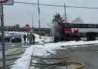 Towed OC Transpo Bus Catches Fire, Out of Service