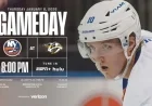 Islanders Face Predators in Exciting Game Preview