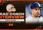Browns Interview Seahawks’ Aden Durde for Head Coach Position