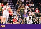 LSU Women’s Basketball Secures First SEC Win with 80-59 Victory Over Georgia