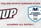 Five IUP Football Players Earn Academic All-District Honors