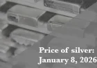 Silver Price Update for Thursday, January 8, 2026