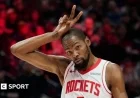 Kevin Durant Surpasses Wilt Chamberlain in Portland’s Win Over Houston