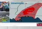 Severe Storms Persist in Deep South
