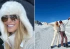 Tess Daly and Daughter Phoebe, 21, Shine on Winter Ski Getaway