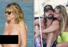 Heidi Klum Enjoys Topless St. Barts Getaway with Husband Tom Kaulitz