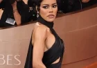 Teyana Taylor Stuns in Bold Red Carpet Fashion at Golden Globes 2026