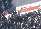 U-Haul Strikes Crowd at Westwood Anti-Iran Regime Rally, LAPD Reports