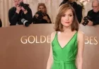 Rose Byrne Channels Old Hollywood Elegance at 2025 Golden Globes