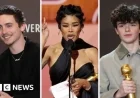 Highlights from the Golden Globes: Timothée Chalamet and Teyana Taylor Shine
