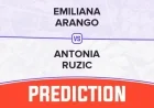 Emiliana Arango vs Antonia Ruzic: WTA Hobart 2026 Predictions