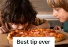 Pizza Delivery Man Receives Heartfelt Tip from Grateful Family Kids