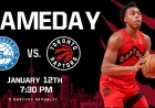 76ers Face Raptors in Toronto Showdown, January 12th