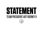 Steelers President Art Rooney II Issues Official Statement