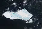 40-Year-Old Blue Iceberg Nears Final Disappearance