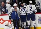 Maple Leafs’ Nick Robertson Injured While Blocking Shot