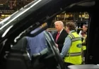 Trump Responds to Detroit Factory Heckler with Obscene Gesture
