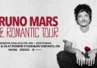 Win Bruno Mars Concert Tickets