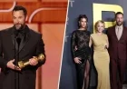 Noah Wyle Places Golden Globe Next to ‘Best Dad’ Trophy