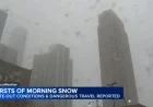 Chicago Snowstorm Hits: Winter Storm Warning Issued for NW Indiana