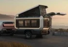 Honda Unveils Prototype Lightweight Camper Trailer Base Station
