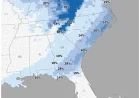 Snowfall Predicted for Florida and Southern States This Weekend