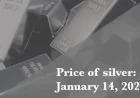 Silver Prices Update for Wednesday, January 14, 2026