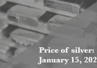 Silver Price Update: Thursday, January 15, 2026