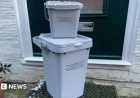 Bedford Residents Receive Two New Grey Waste Bins