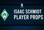 Isaac Schmidt Goal Odds vs. Eintracht Frankfurt on January 16