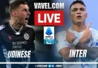 Udinese vs Inter: Live Score Updates from Serie A Showdown