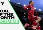 Florian Wirtz Wins LFC’s December Goal of the Month Award